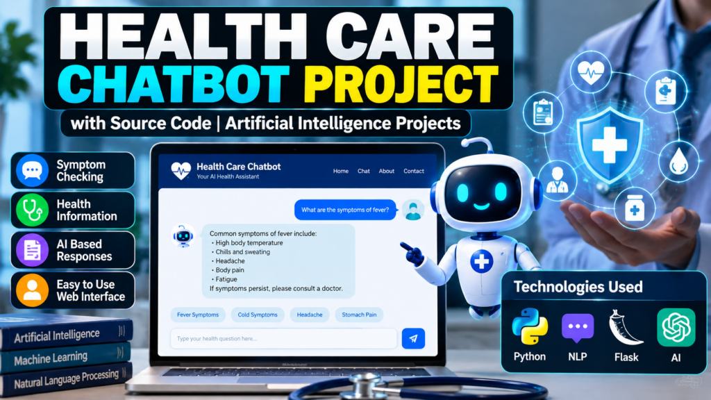 Health Care Chatbot Project with Source Code