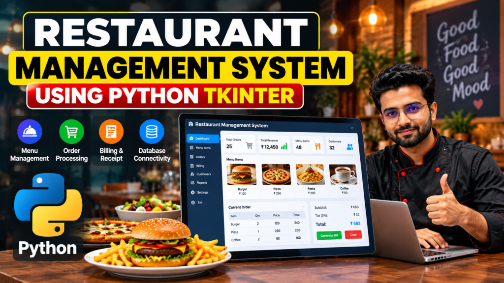 Restaurant Management System Project in Python