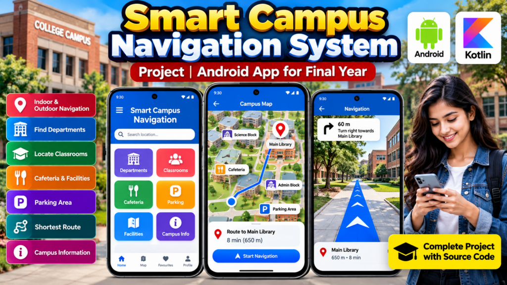 Smart Campus Navigation System Project Android App