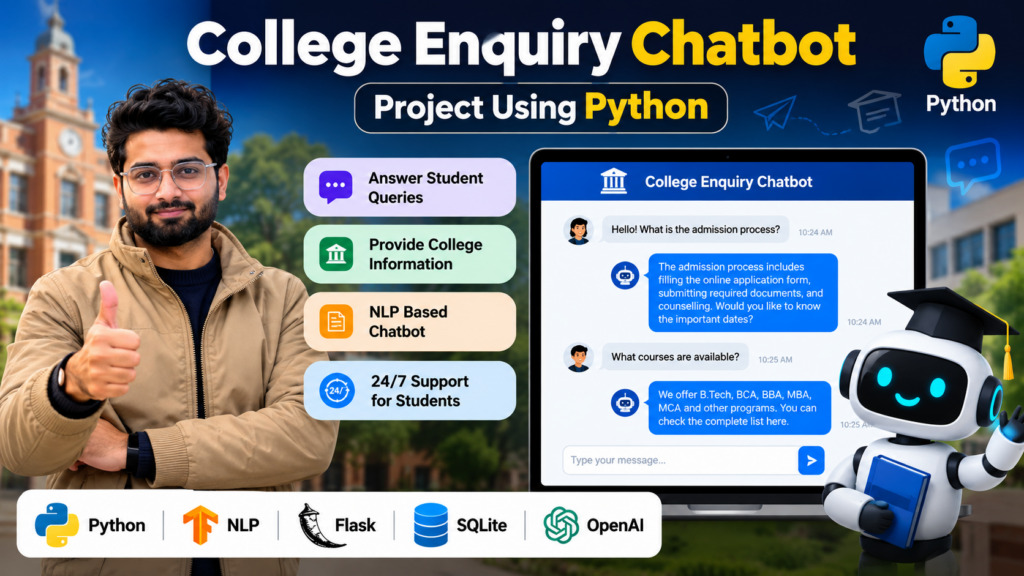 College Enquiry Chatbot Project Using Python