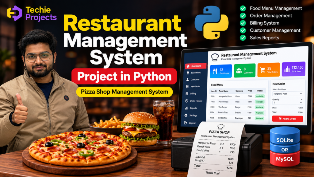 Restaurant Management System Project in Python