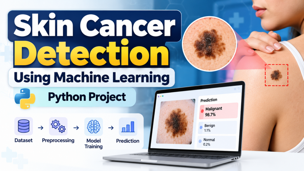 Skin Cancer Detection Using Machine Learning Project in Python