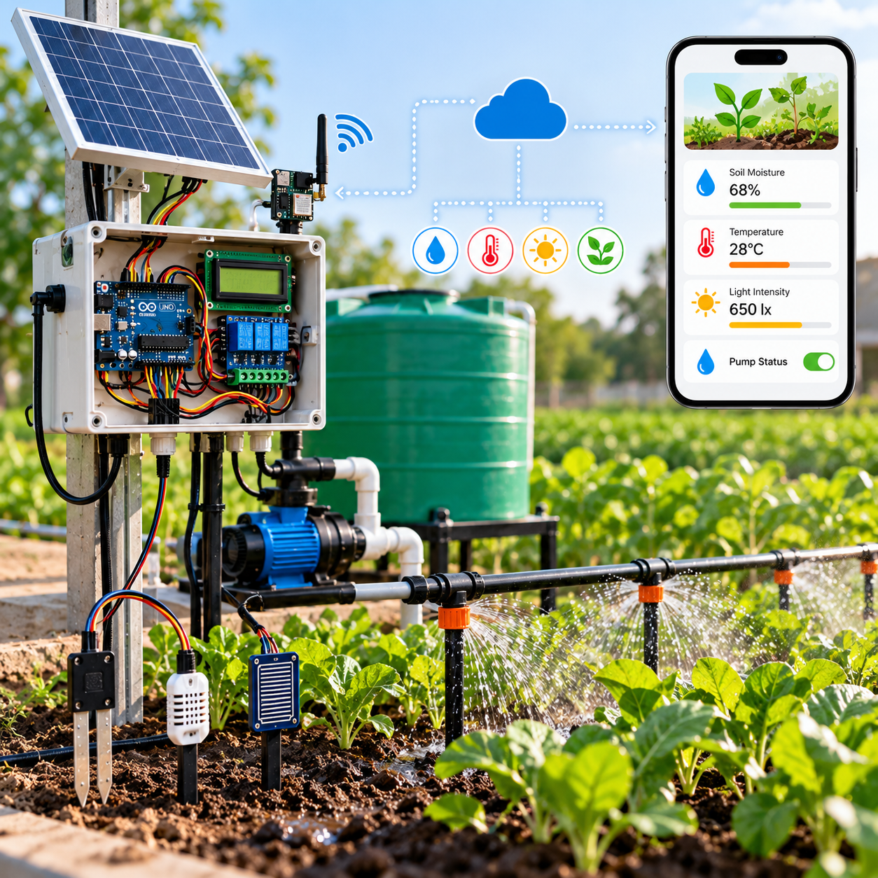 IoT-based smart irrigation system